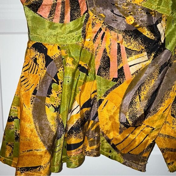 SWEET TALK Button Wrap Short Sleeve Peplum Shirt Blouse Top - Picture 8 of 15